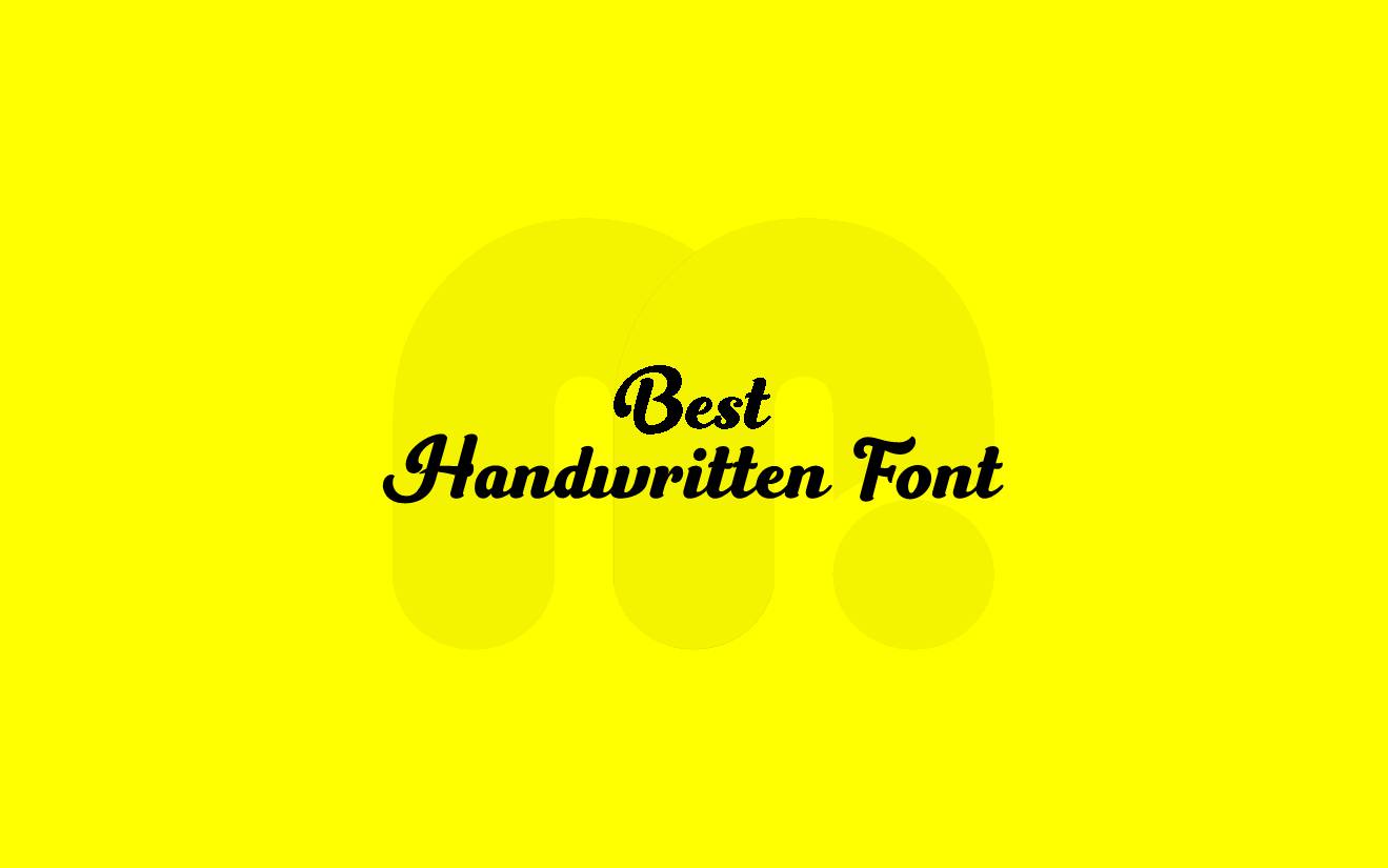 10+ Font Mirip Tulisan Tangan (Handwritten) Terbaru