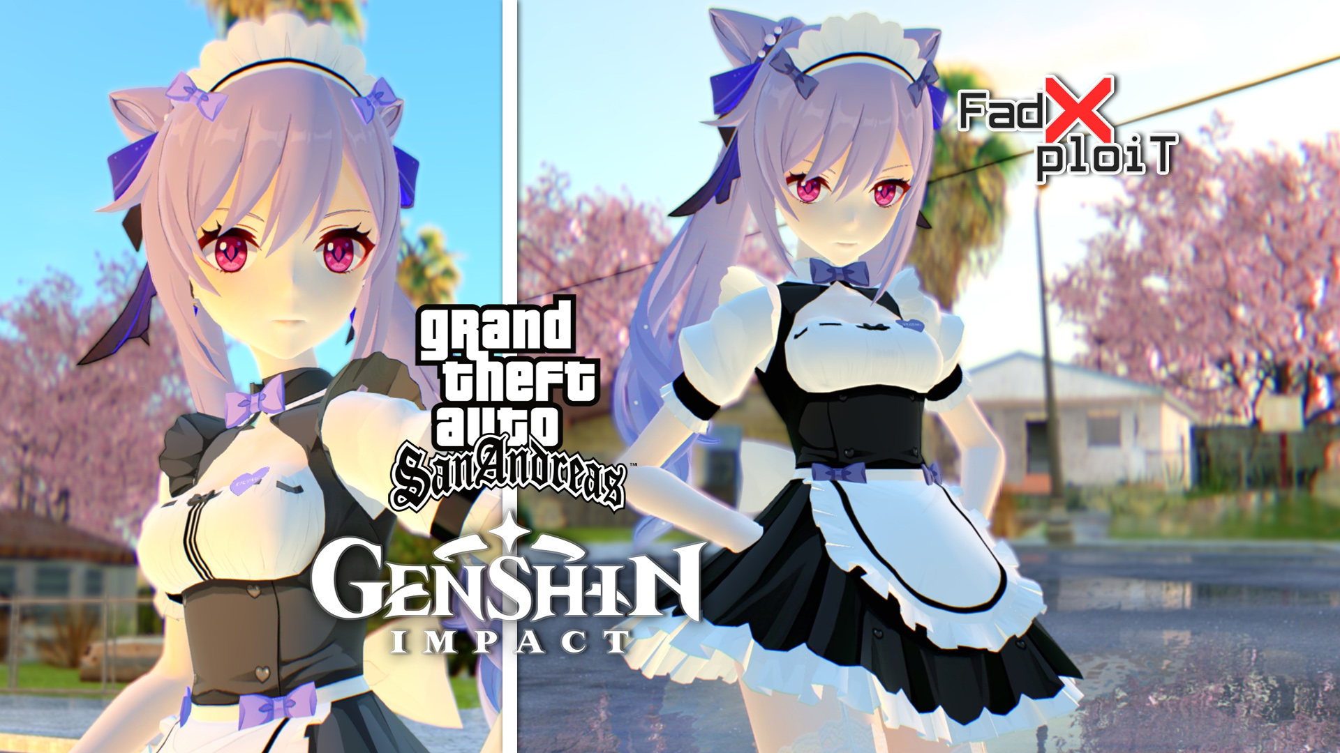 Keqing Maid