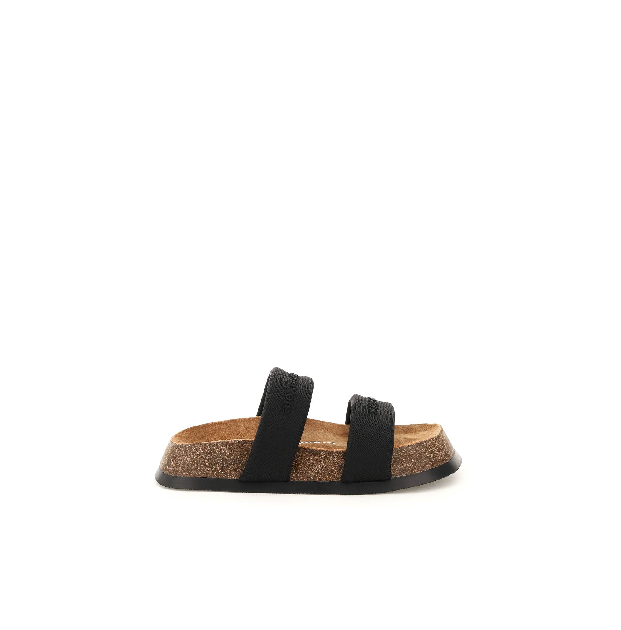 ALEXANDER WANG RONAN MULES 37 Black Technical