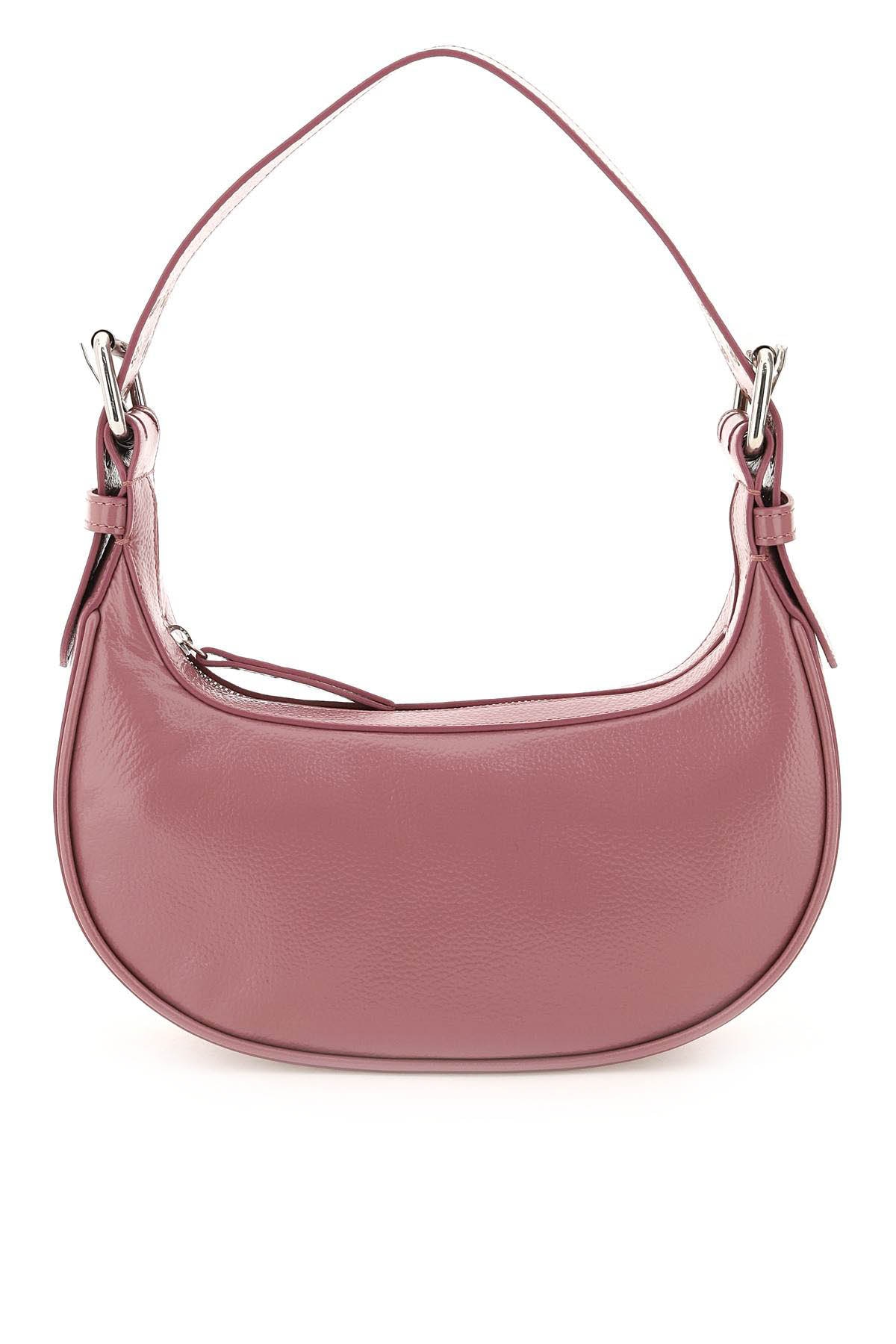 BY FAR GRAINED LEATHER SOHO BAG OS Purple Leather