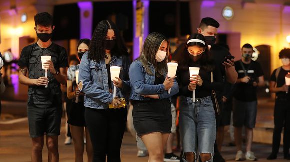 'We need more fight:' Activists gather in downtown Orlando to celebrate conviction in George Floyd case, continue quest for racial equality
