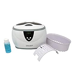 iSonic D3800a Digital Ultrasonic Cleaner for Jewelry, Eyeglasses, Watch, 600 ml, 110V 35W