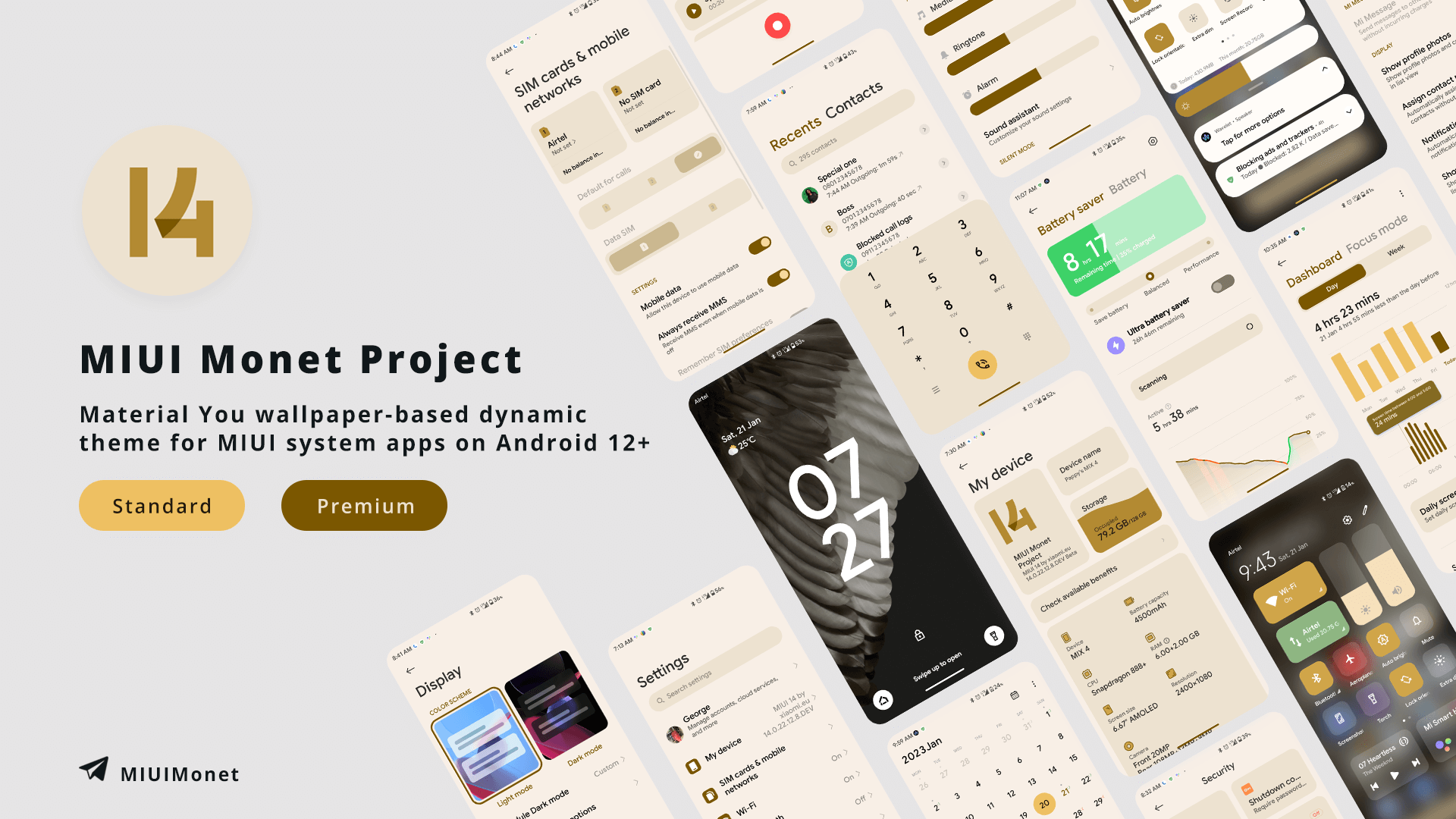 MIUI Monet Project Explaination | Penjelasan MIUI Monet Project