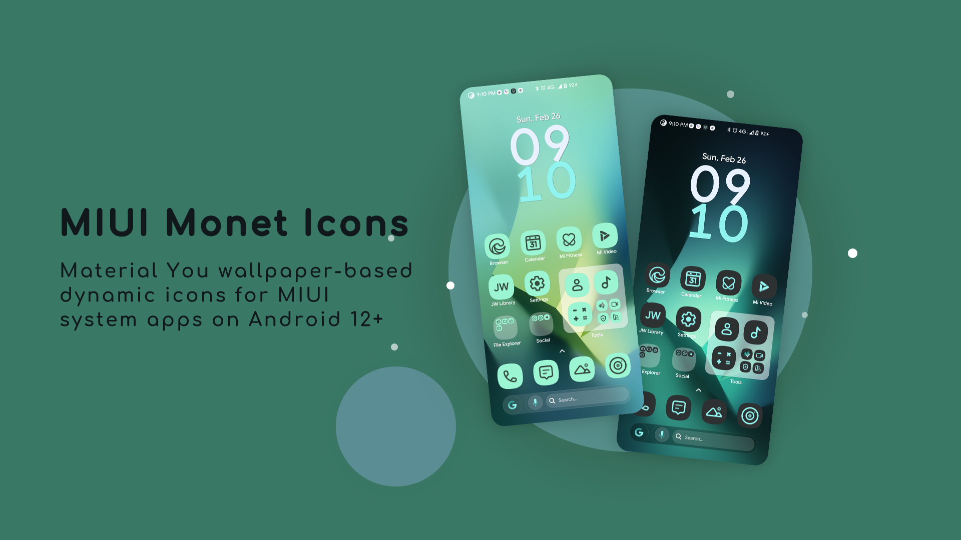 MIUI Monet Icons v1.0.0 