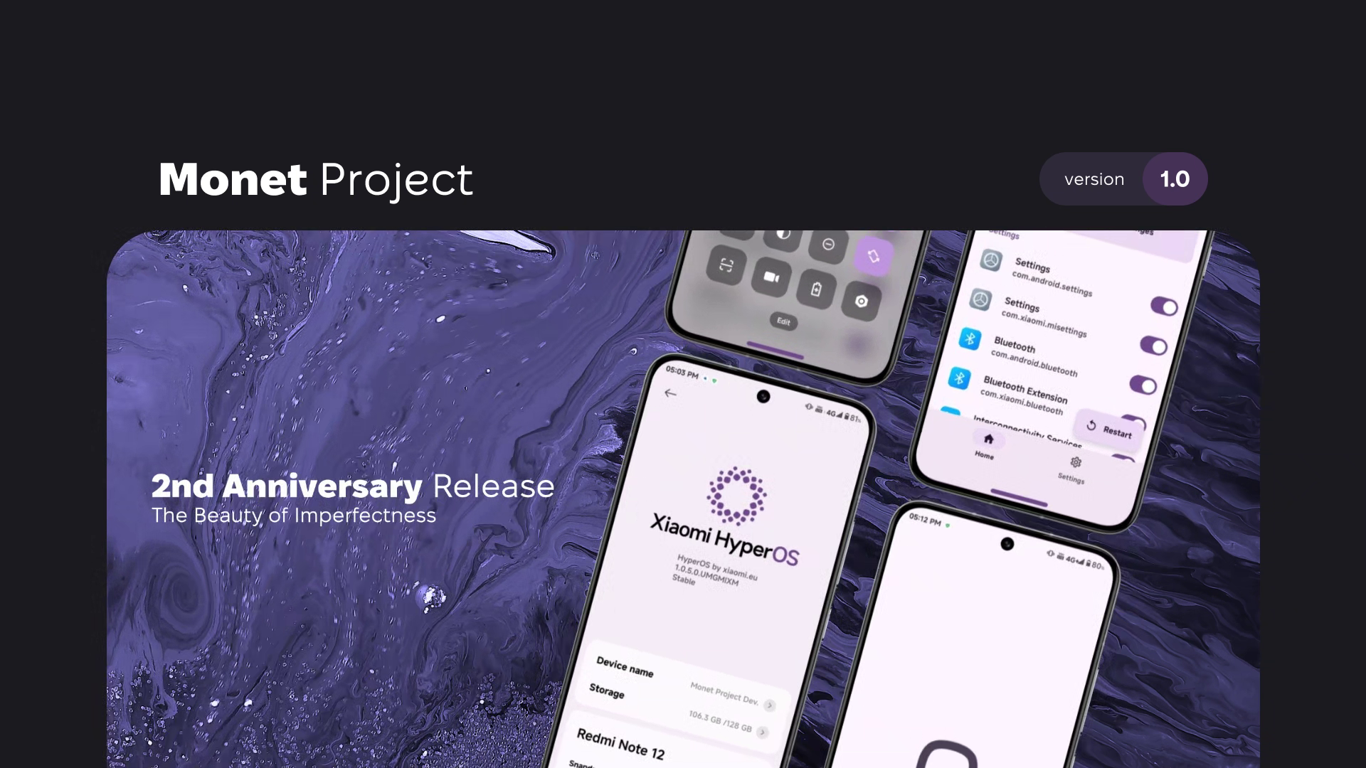 Monet Project for HyperOS v1.0 | Premium