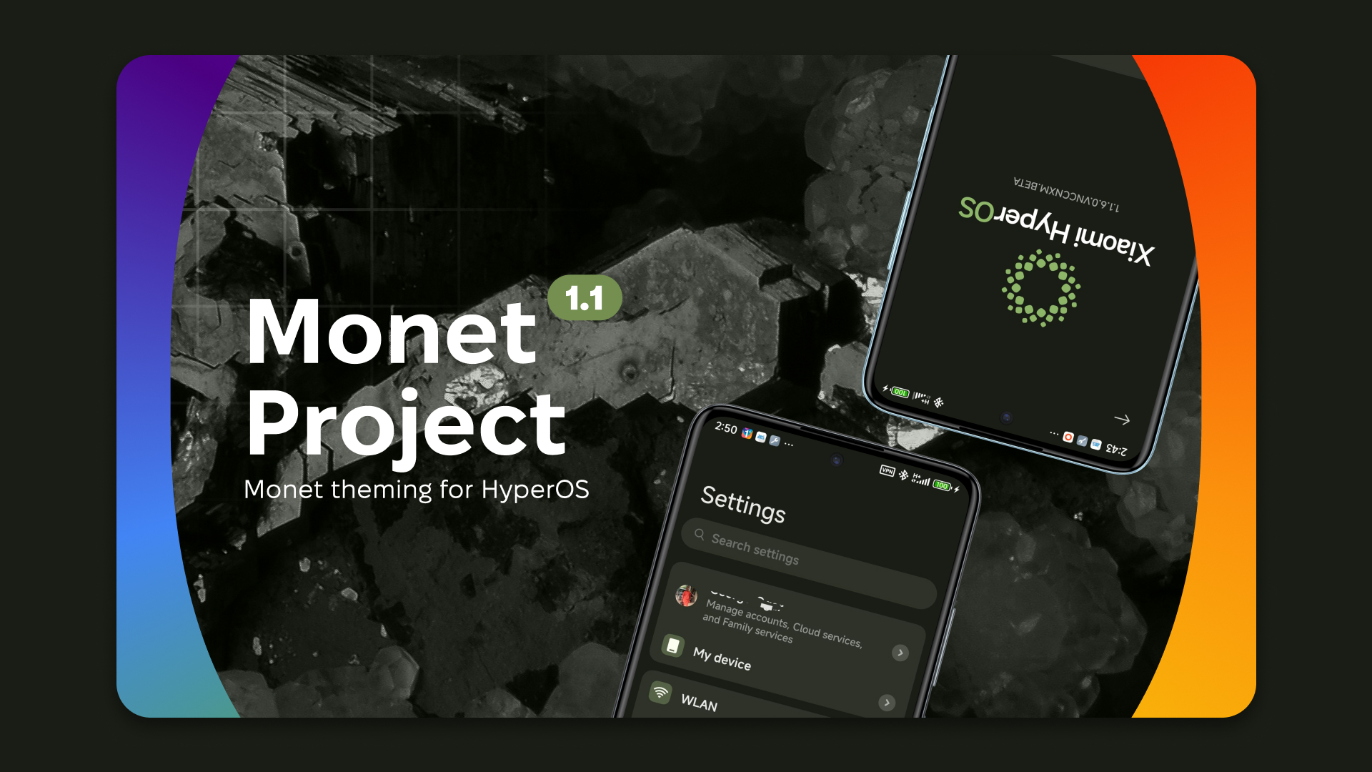 Monet Project for HyperOS v1.1 | Premium