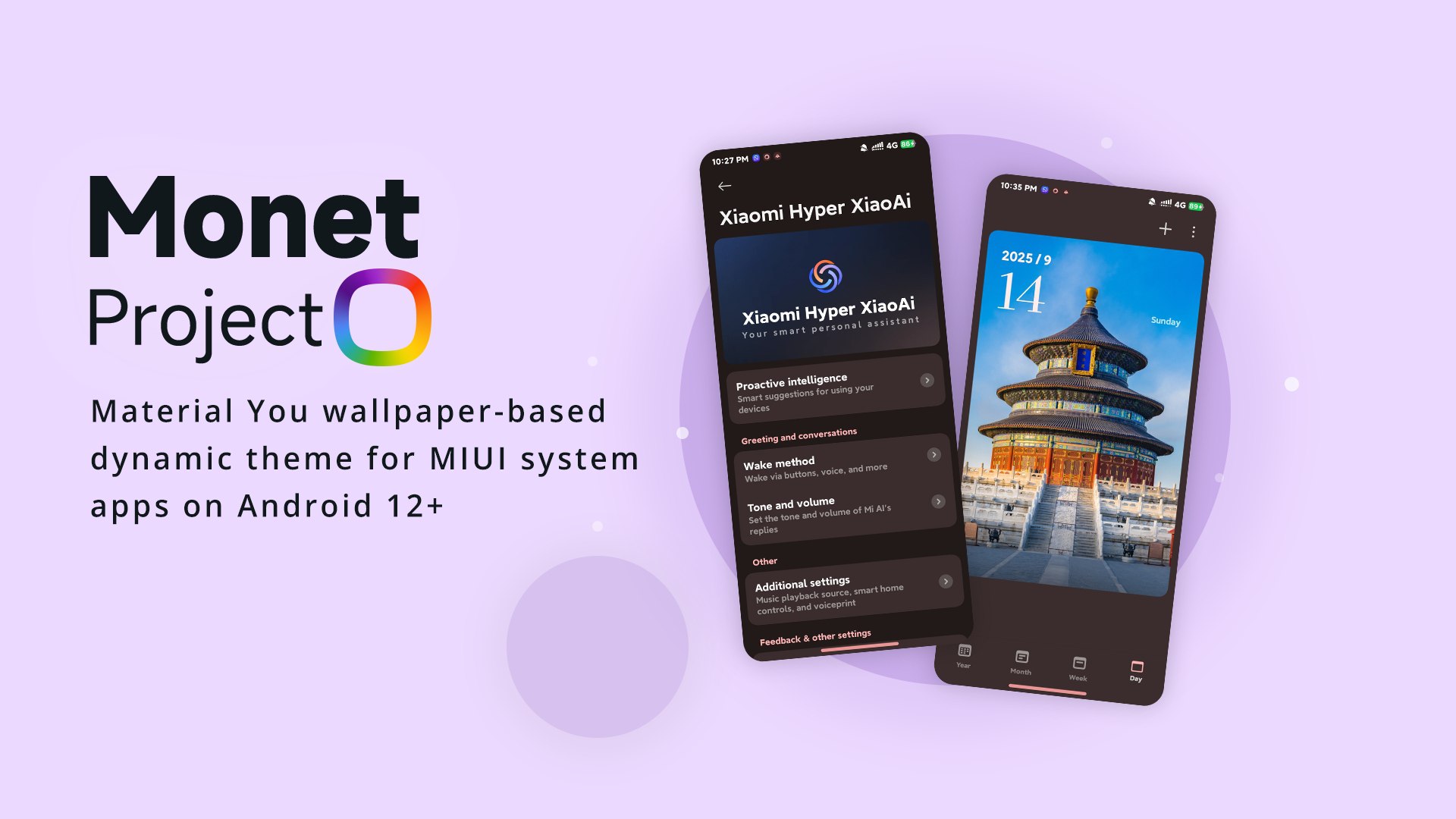Monet Project for HyperOS v4.0 | Premium