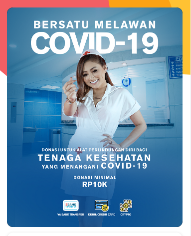 Donasi POPULAR Untuk Alat Perlindungan Diri (APD) Bagi Tenaga Medis COVID-19